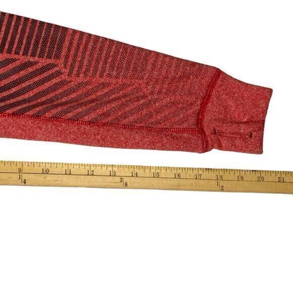 Adidas Ultimate Hoodie Mens Sz M Red Black Striped Climawarm Athletic Sweatshirt - Picture 16 of 16